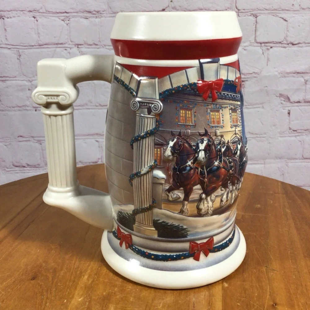 Budweiser 2001 Holiday Stein “Holiday at the Capitol” CS445 - Picture 3 of 6